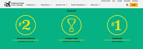 Ringling動畫專業(yè) 從計算機動畫到動態(tài)設(shè)計 應(yīng)用軟件服務(wù)全解析